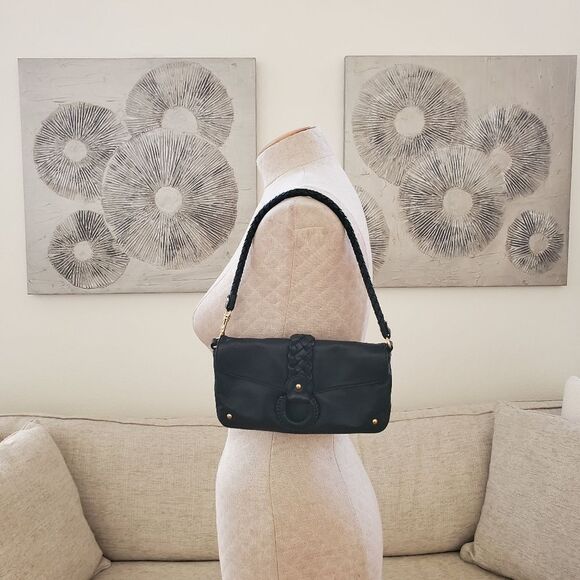 Michael Kors Leather Whipstich Style Clutch - Picture 2 of 13